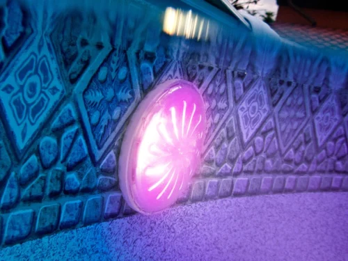 Proyector LED color para piscinas elevadas Gre