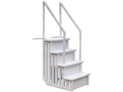 Escalera interior acceso fácil para piscinas enterradas Gre - 4 Peldaños