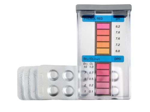 Kit de análisis Oxígeno/Bromo + pH - Pastillas DPD4 Gre