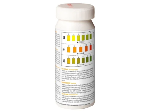 Tiras de análisis Cloro + pH + Alcalinidad Gre