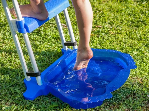 Lavapiés para piscina desmontable Gre