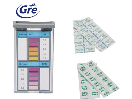 Comparador cloro + pH - Pastillas DPD1 Gre