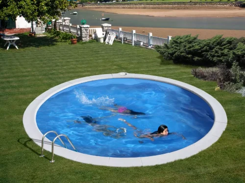 Piscina enterrada Gre Madagascar redonda