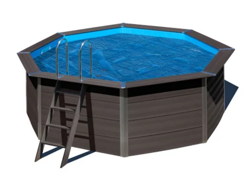 Cubierta isotérmica para piscina composite Gre redonda