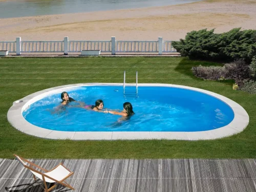 Piscina enterrada Gre Sumatra ovalada