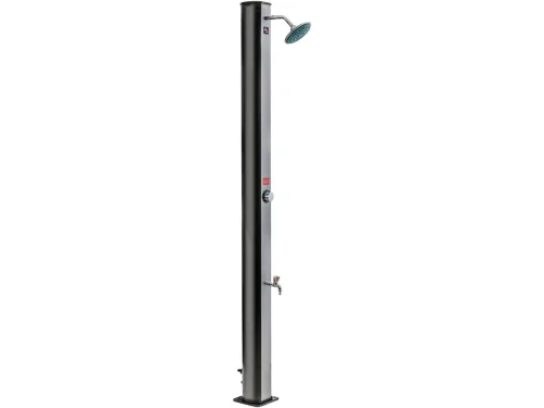Ducha solar PVC negro 35 litros Gre