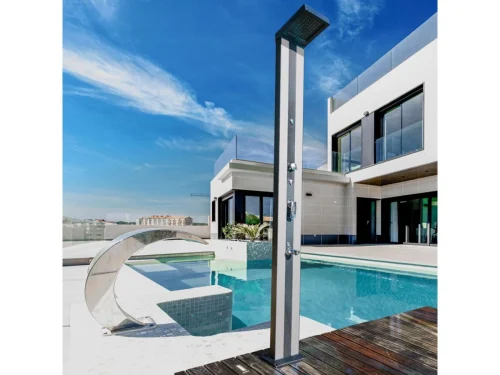 Ducha solar Premium aluminio 38 litros Gre