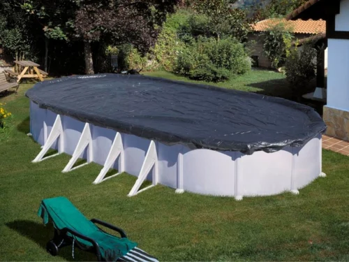 Cubierta de invierno para piscina Gre ovalada