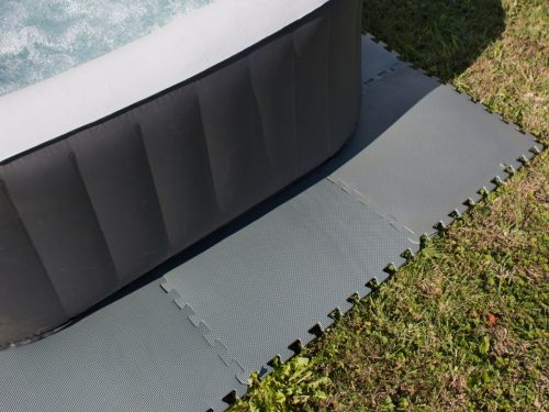 Protector de suelo gris para piscinas y spas Gre - MPF509GY