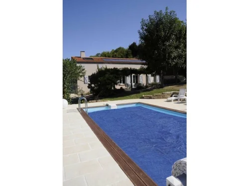 Cubierta isotérmica para piscina enterrada Gre rectangular