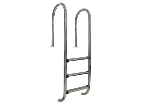Escalera INOX para piscinas enterradas Muro Gre - 3 Peldaños