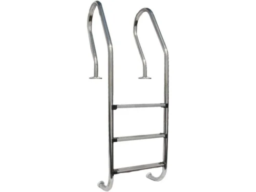 Escalera Inox para piscinas de madera Gre - 3 Peldaños
