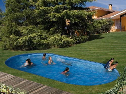 Piscina enterrada Gre Starpool ovalada 120 cm