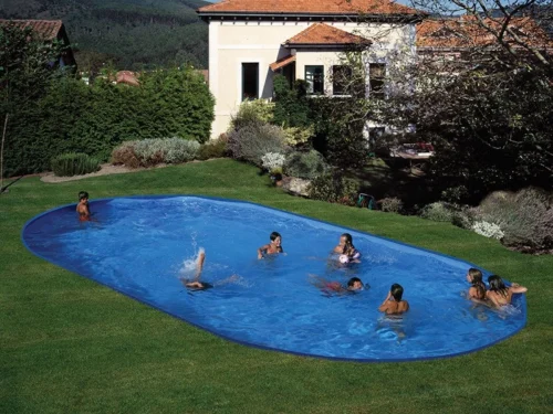 Piscina enterrada Gre Starpool ovalada 150 cm